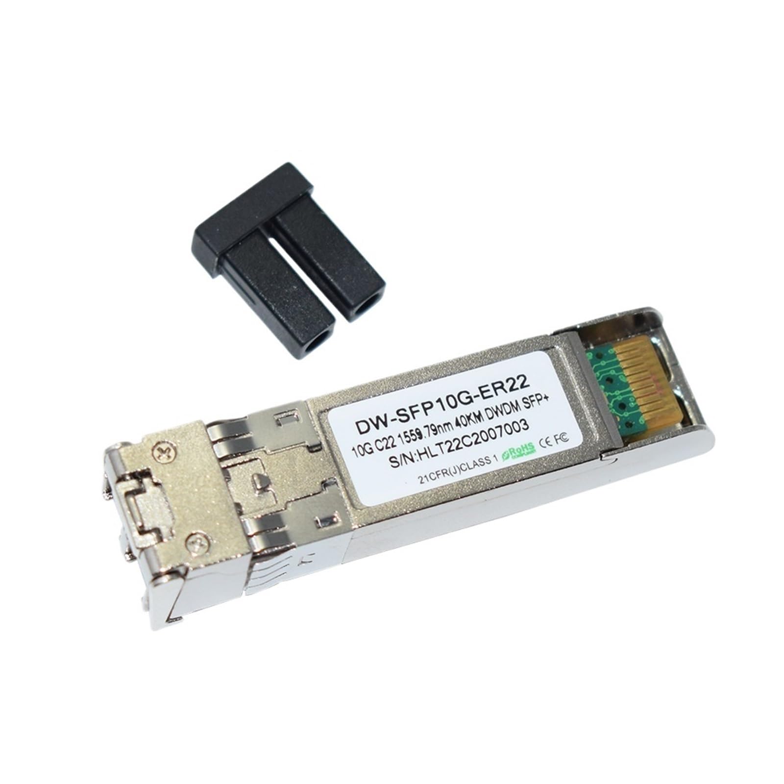 DWDM SFP DW-SFP10G-ER C22 moduł 1559,79 nm 40 km 10G moduł przekaźników sieciowych DWDM SFP DOM