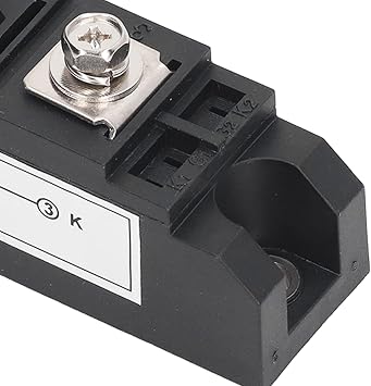 Bridge Rectifier, 100A 1600V Compact Size Rectifier Power Module Isolation Mount Base for PWM Inverter Current Input