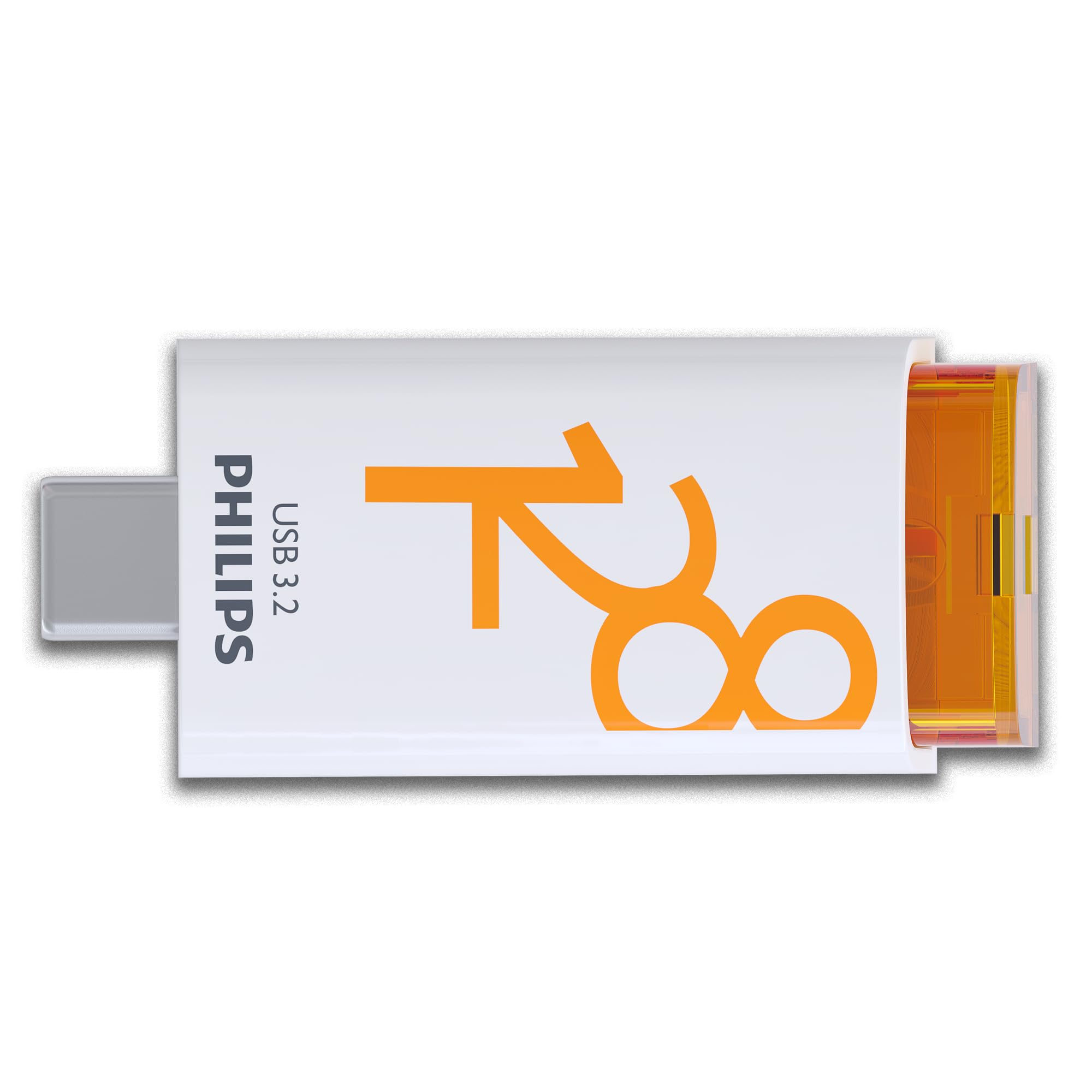 Philips Click Edition pamięć flash USB-C port USB 3.2 Gen 1 USB 128 GB do komputera, laptopa, smartfona, tabletu z portem USB-C, prędkość odczytu do 120 MB/s