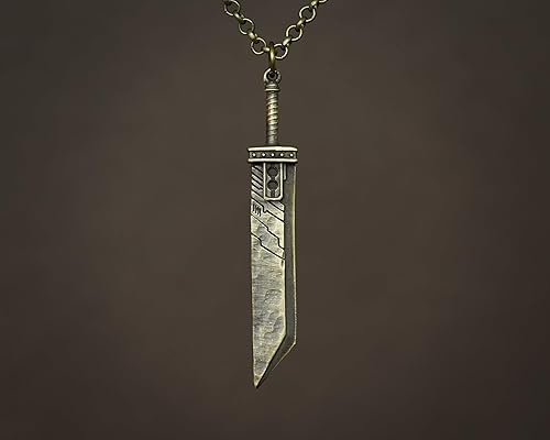 Miniatura 3 de Cloud Buster Sword Pendant Necklace