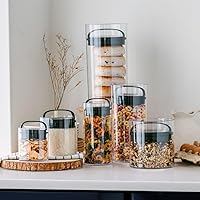 Vista 2 de Prepara Evak Fresh Saver - Almacenamiento de alimentos de plástico, pequeño/corto, negro