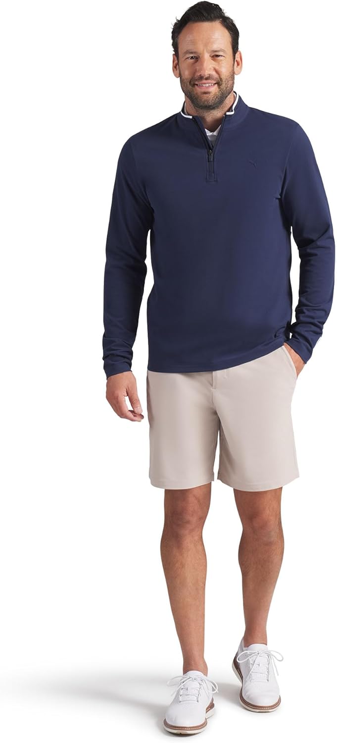PUMA Mens Cloudspun Tech Golf 1/4 Zip - 3D