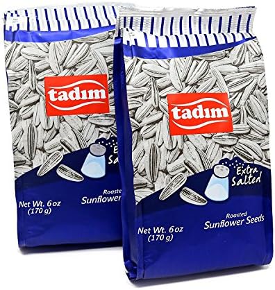 TADIM - Roasted & Salted Black Sunflower Seeds (1 X 270g) / Sunflower
