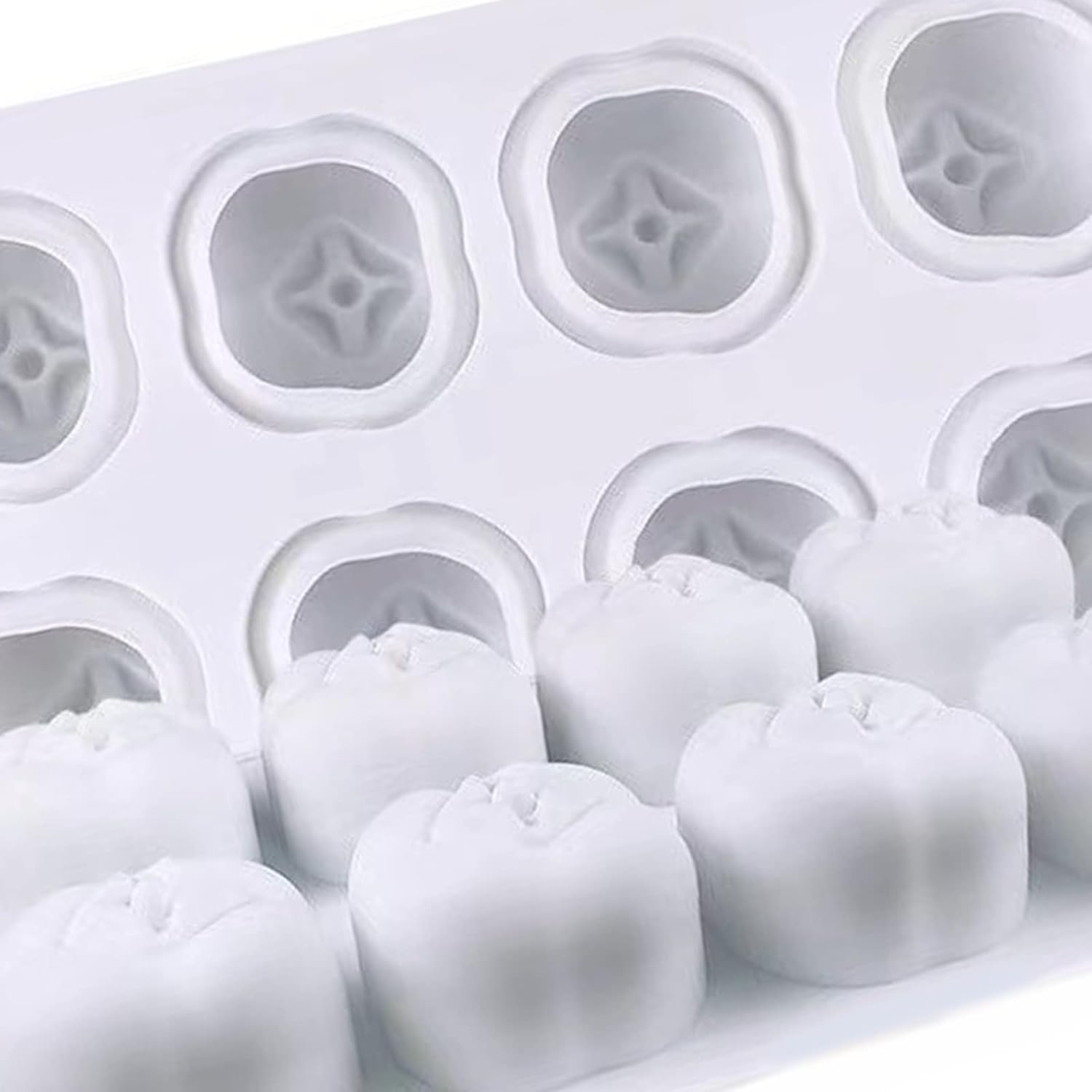 Cookie Persimmon Shape Cartoon Press Food-grade Silicone Baking Utensils Easy Safe Fondant Cake Mold Cake for Baking Silicone