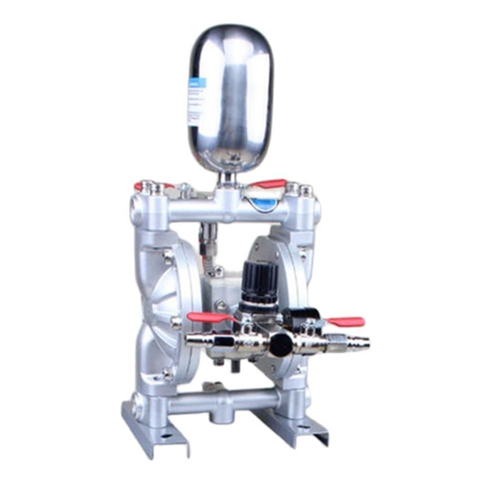 CUDTAPI Pneumatic Double Diaphragm Pump, Small Paint Spraying Suit Membrane