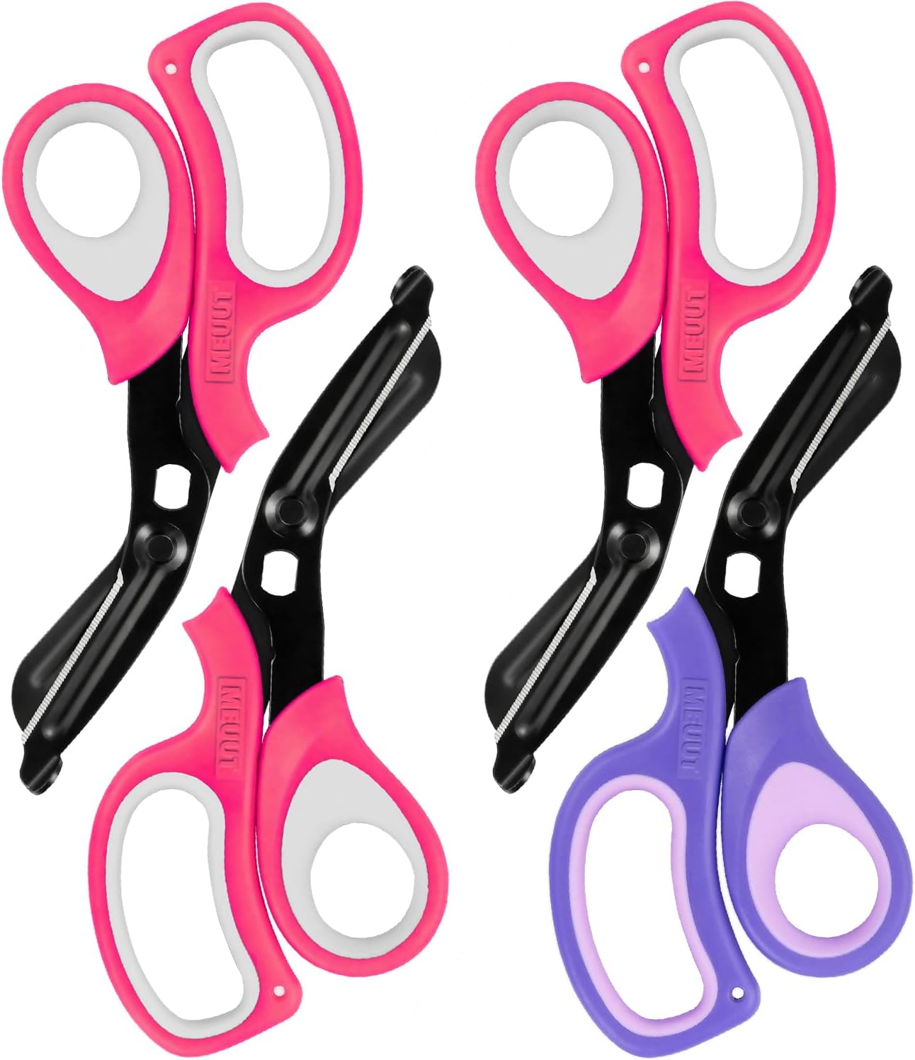 MEUUT 4 Pack Medical Scissors Trauma Shears 8 inch