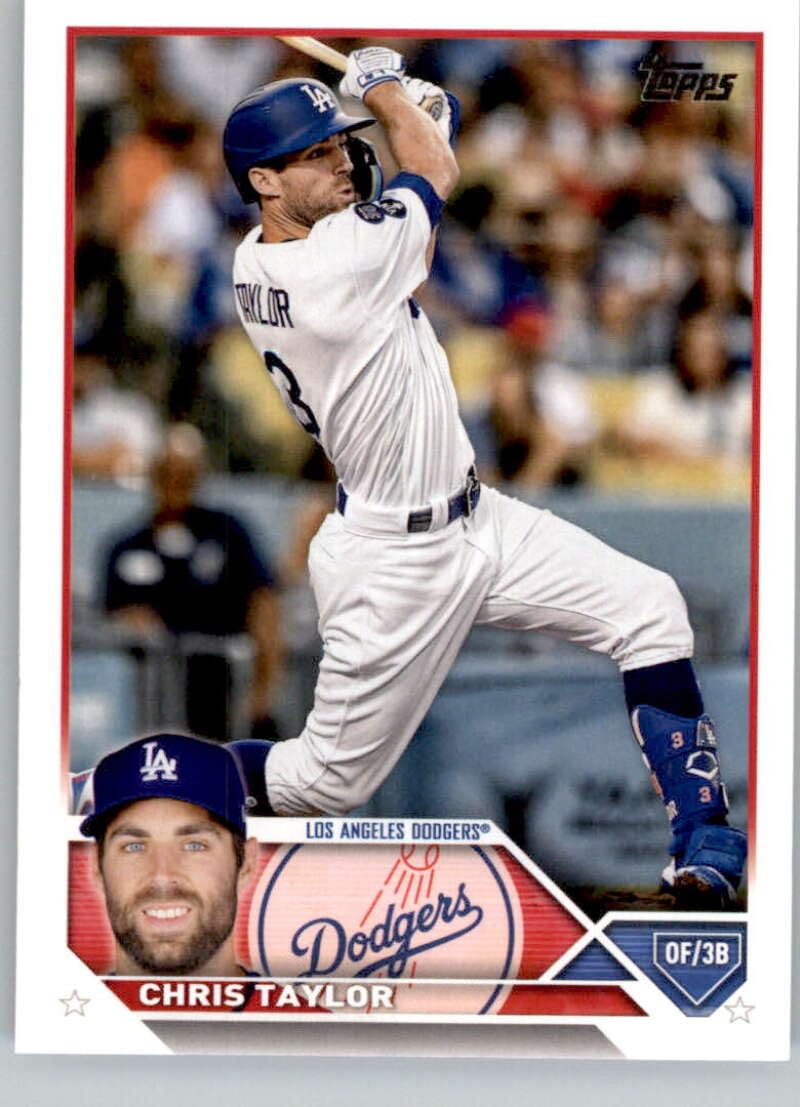 Amazon.com: 2023 Topps #562 Chris Taylor Los Angeles Dodgers MLB