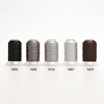 80 Colors/Set 120D High Tenacity Embroidery Thread 500m/roll Suitable for High Speed 1200CN Multi-Headed Embroidery Machines Tajima