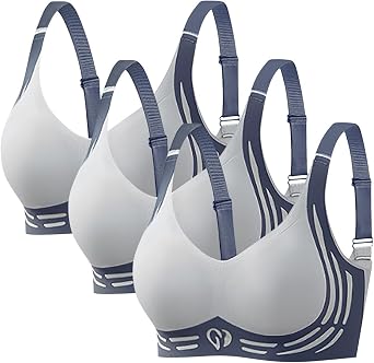 Lushfitting Powerful Push-Up Seamless Bra for Older Women No Underwire Anti Sagging Wireless Bras with Support and Lift