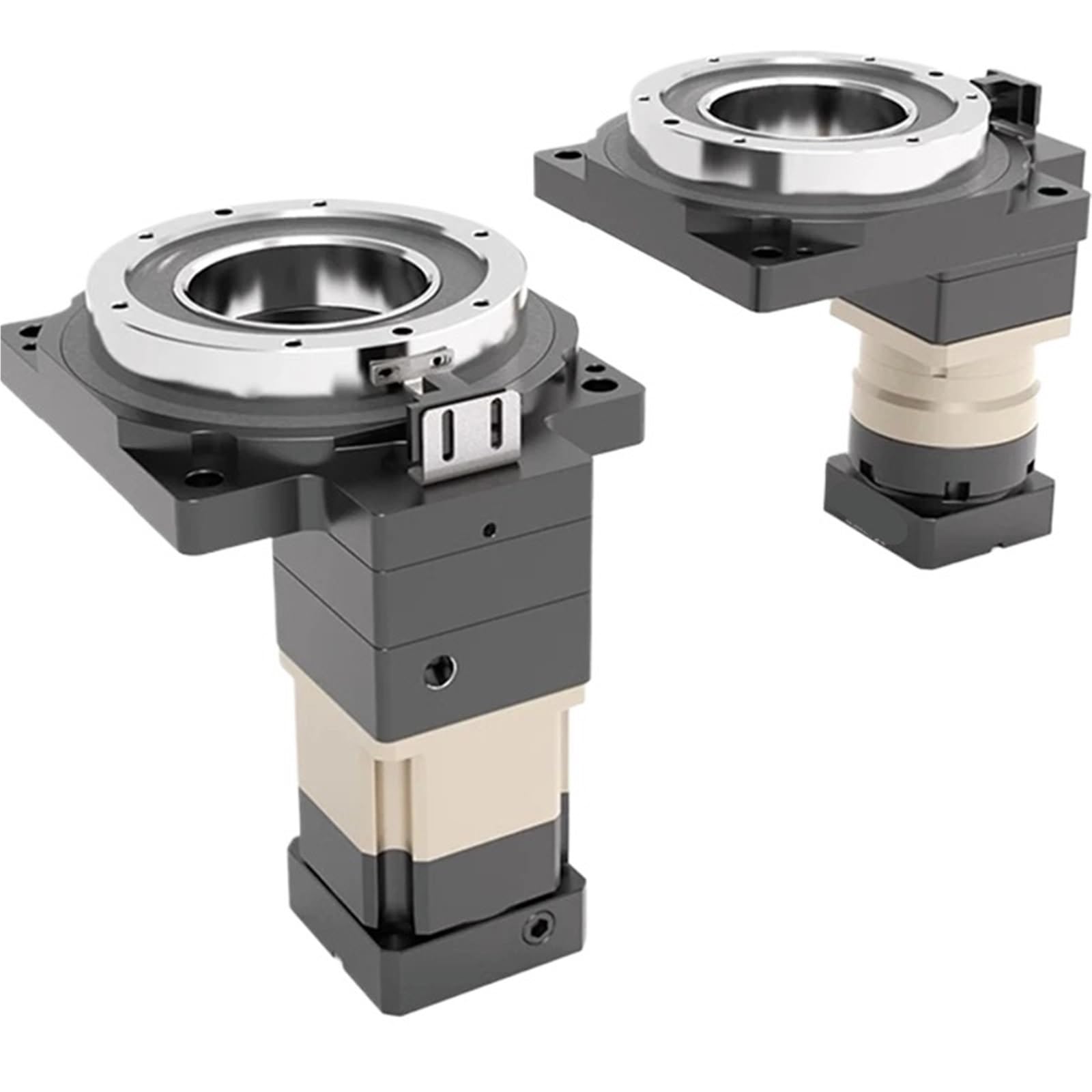 THG85-60 Réducteur planétaire Creux Rotatif à 2 étages avec Rapport de réduction Standard pour servomoteur AC 200 W 400 W, Arbre de 14 mm (30:1)