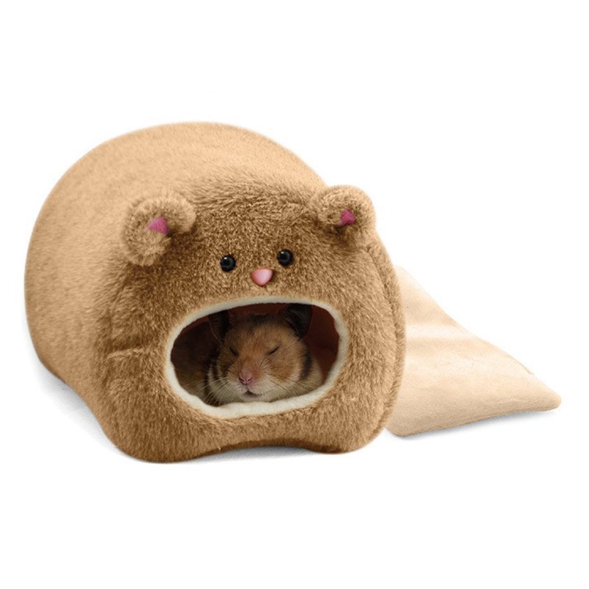 Amazon | ハムスター ハウス 小動物冬用ベッド温かい 固定 水洗い可能