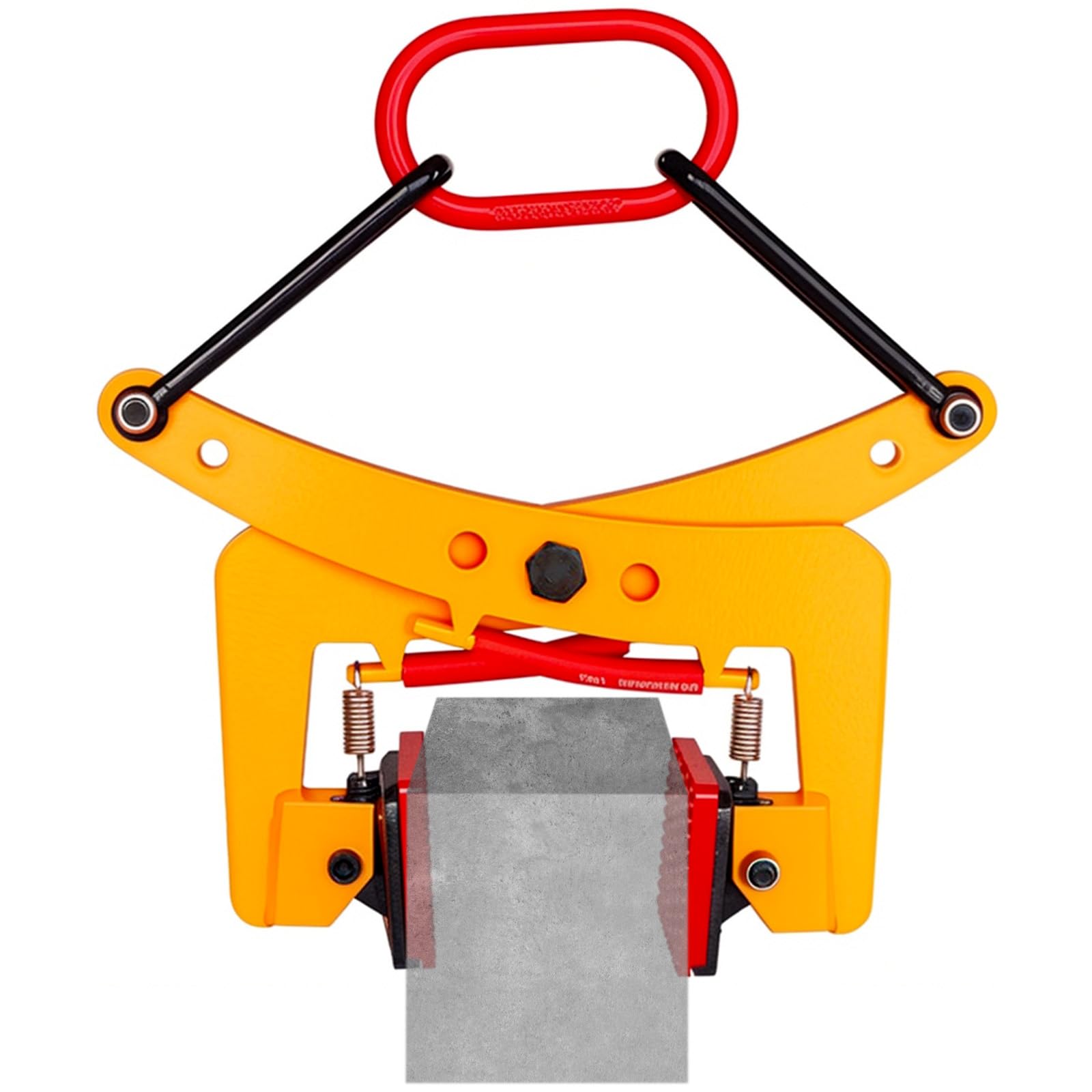 280 kg Versetzzange Bordsteinzange - Verstellbare Öffnung 8-30cm, Zum Heben und Transportieren von Steinen