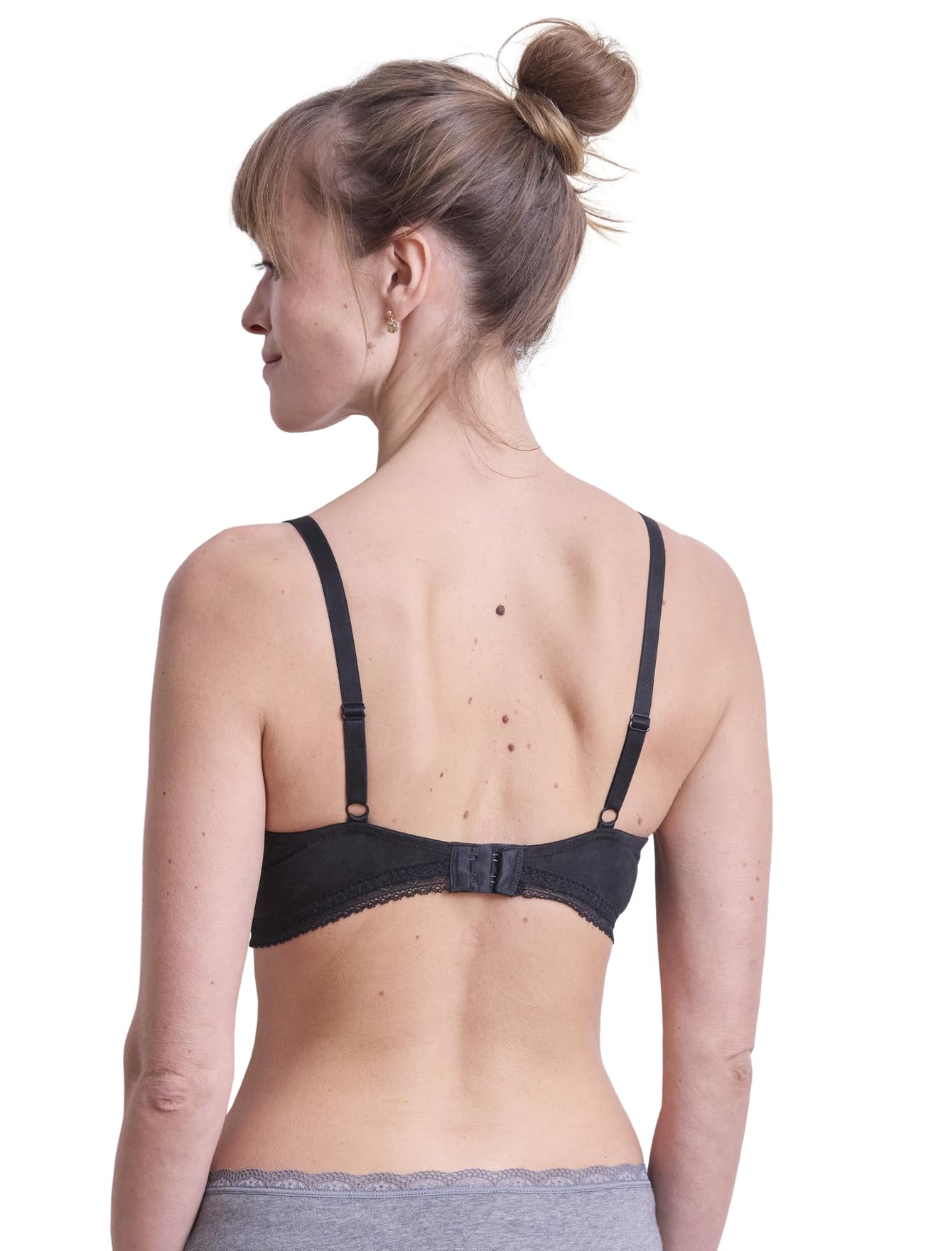 Vertbaudet 2er-Pack Umstands-BHS mit Bio-Baumwolle schwarz 80C