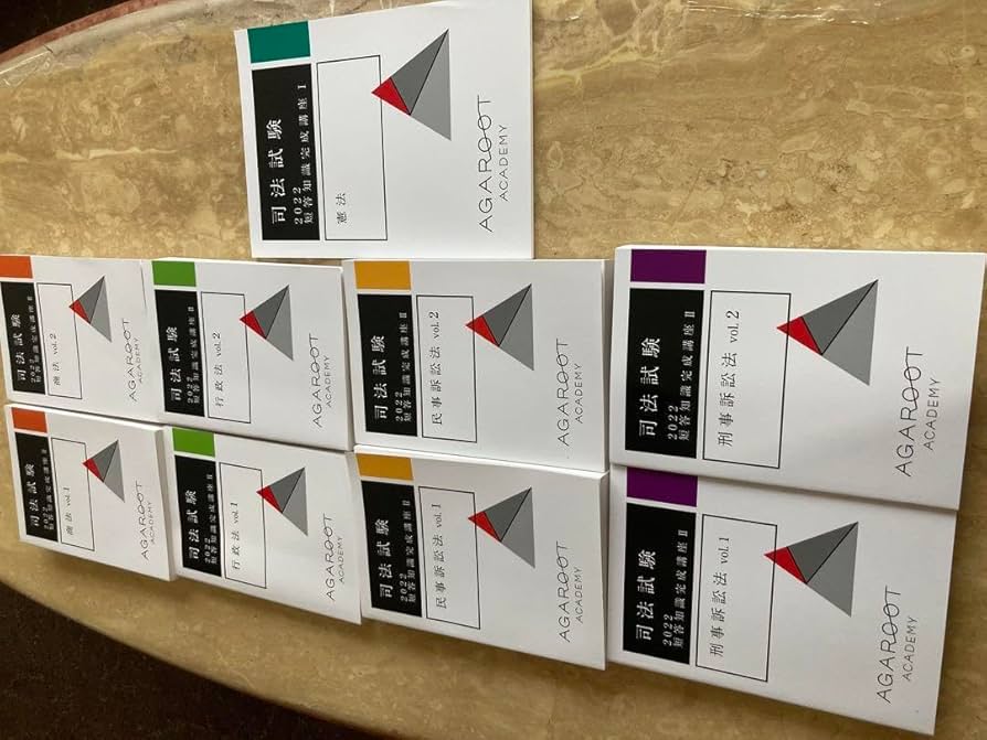 アガルート2022 短答知識完成講座9冊