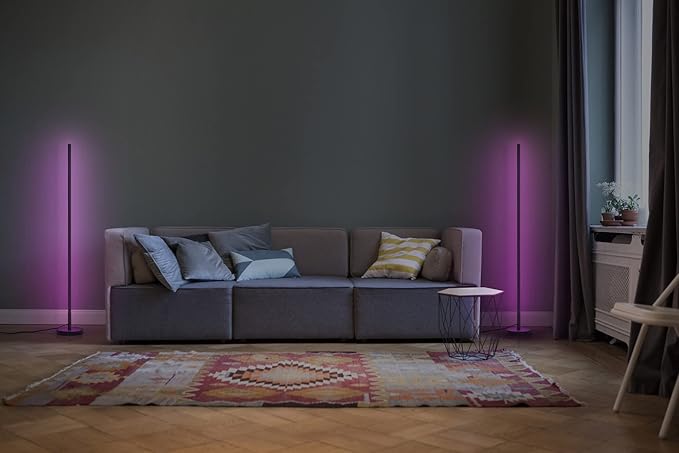 LEDVANCE LEDVANCE SMART+ WIFI LED-vloerlamp, rond, zwart, 14W photo 2