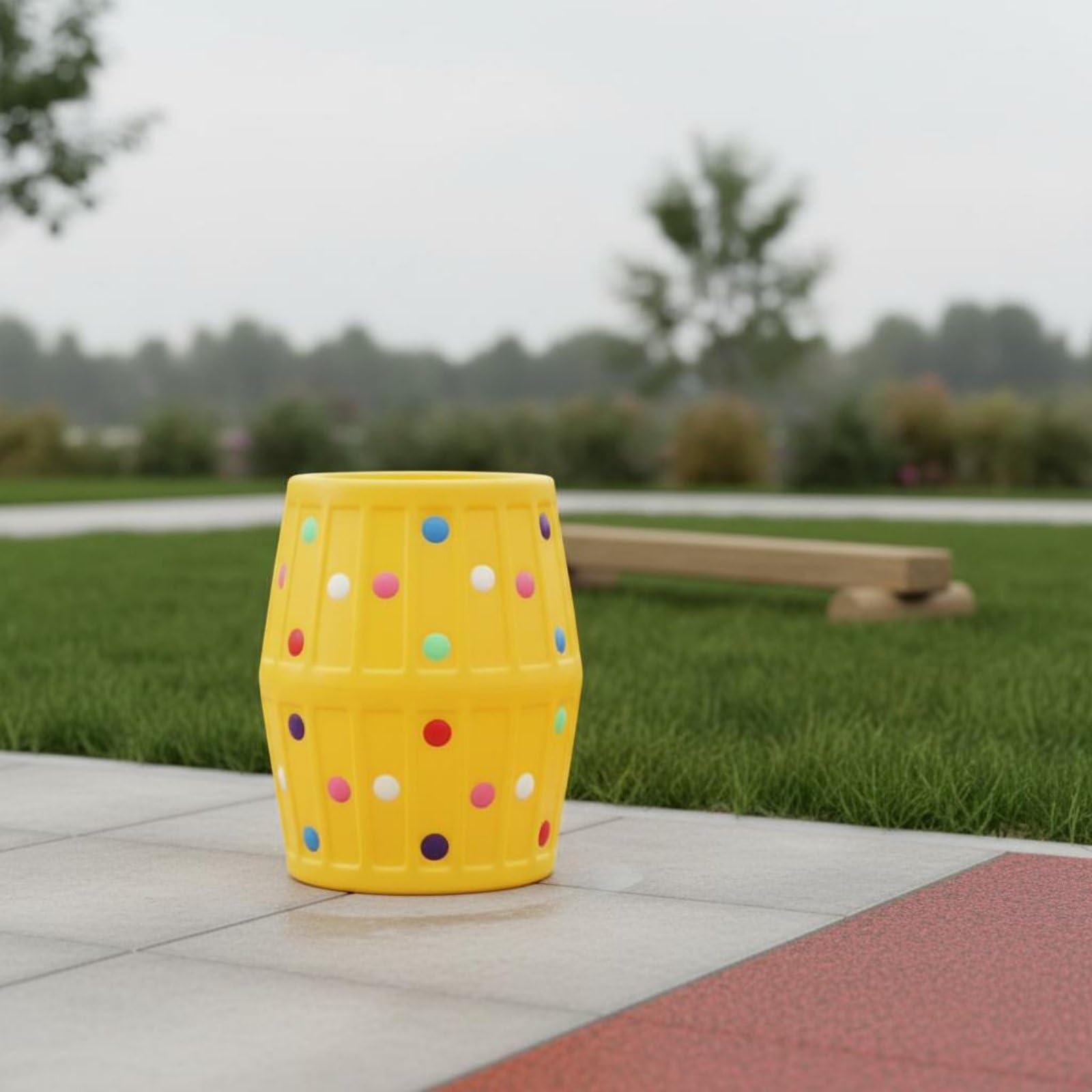 Kinder Sinnes Spielzeug Rolle Tunnel Spielrolle Bewegungsrolle Leicht zu Bewegen Pflegeleicht aus für Bewegungslandschaften Kita Hort Frühkindpädagogik, Blau