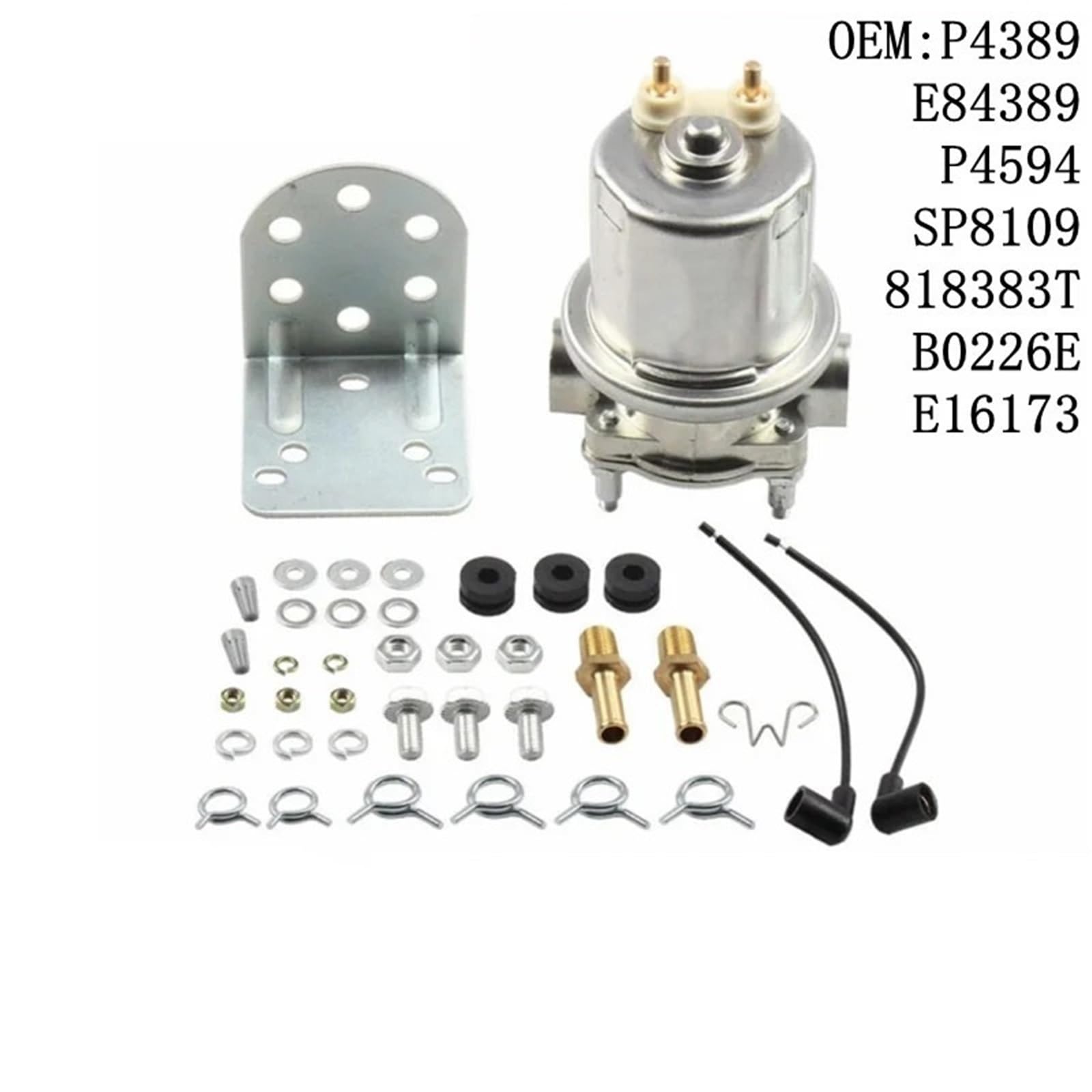 Pompa per Gasolio Carter Systems In-Tank | P4389 P4595 P4070 12V Universale Elettrico Gruppo pompa carburante