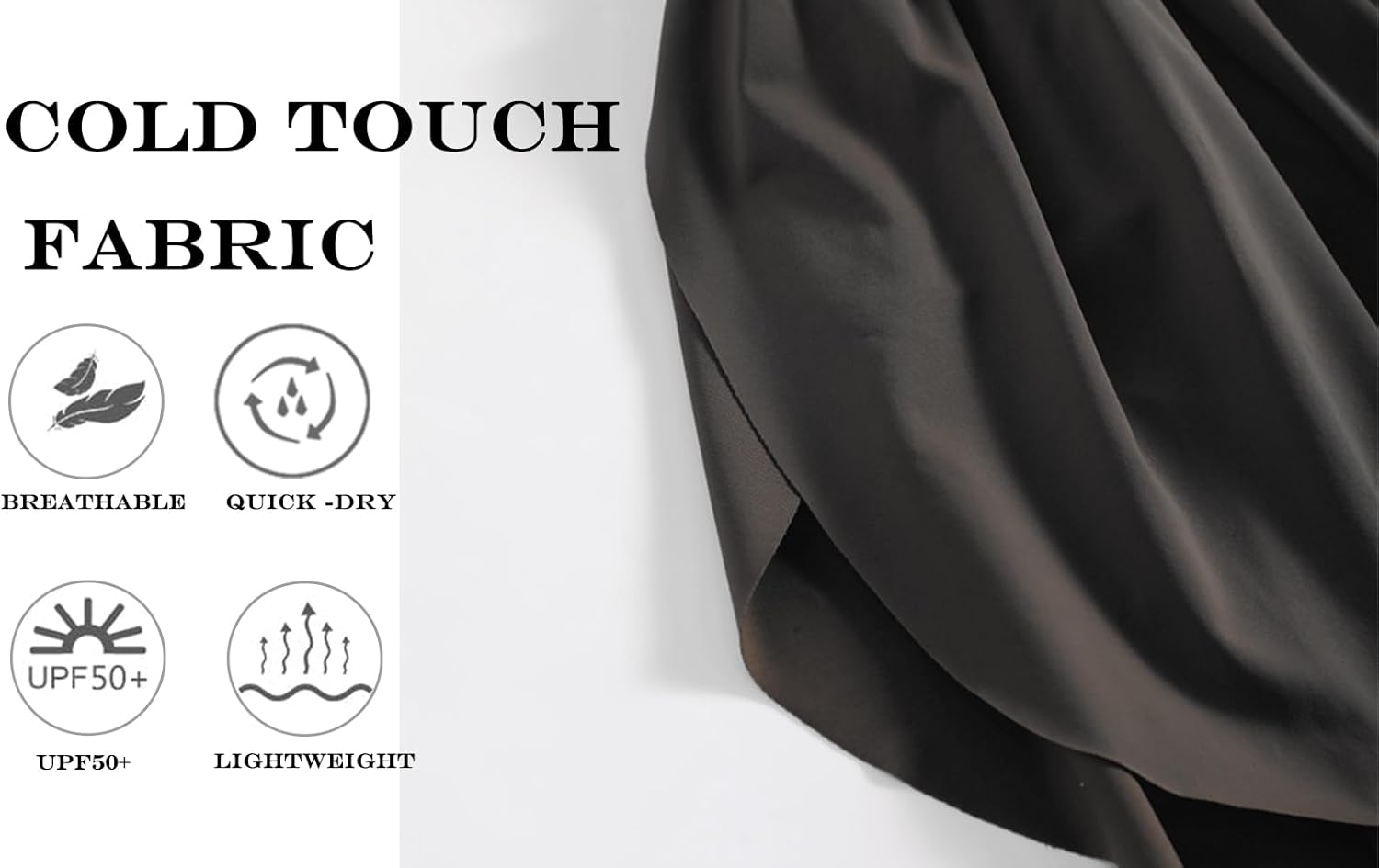 Yilisha Womens Drawstring Swim Shorts High Waisted Board Shorts Black Bathing Suit Bottoms Workout Shorts Swimsuit - Image 4