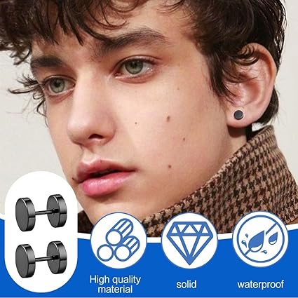 60 Pezzo Di Orecchini A Perno In Acciaio Inossidabile 304 Di 2 Misure All'ingrosso - Foto 7