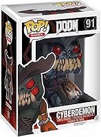 Vista 1 de Funko POP Games: Doom - Cyberdemon Action Figure, 6