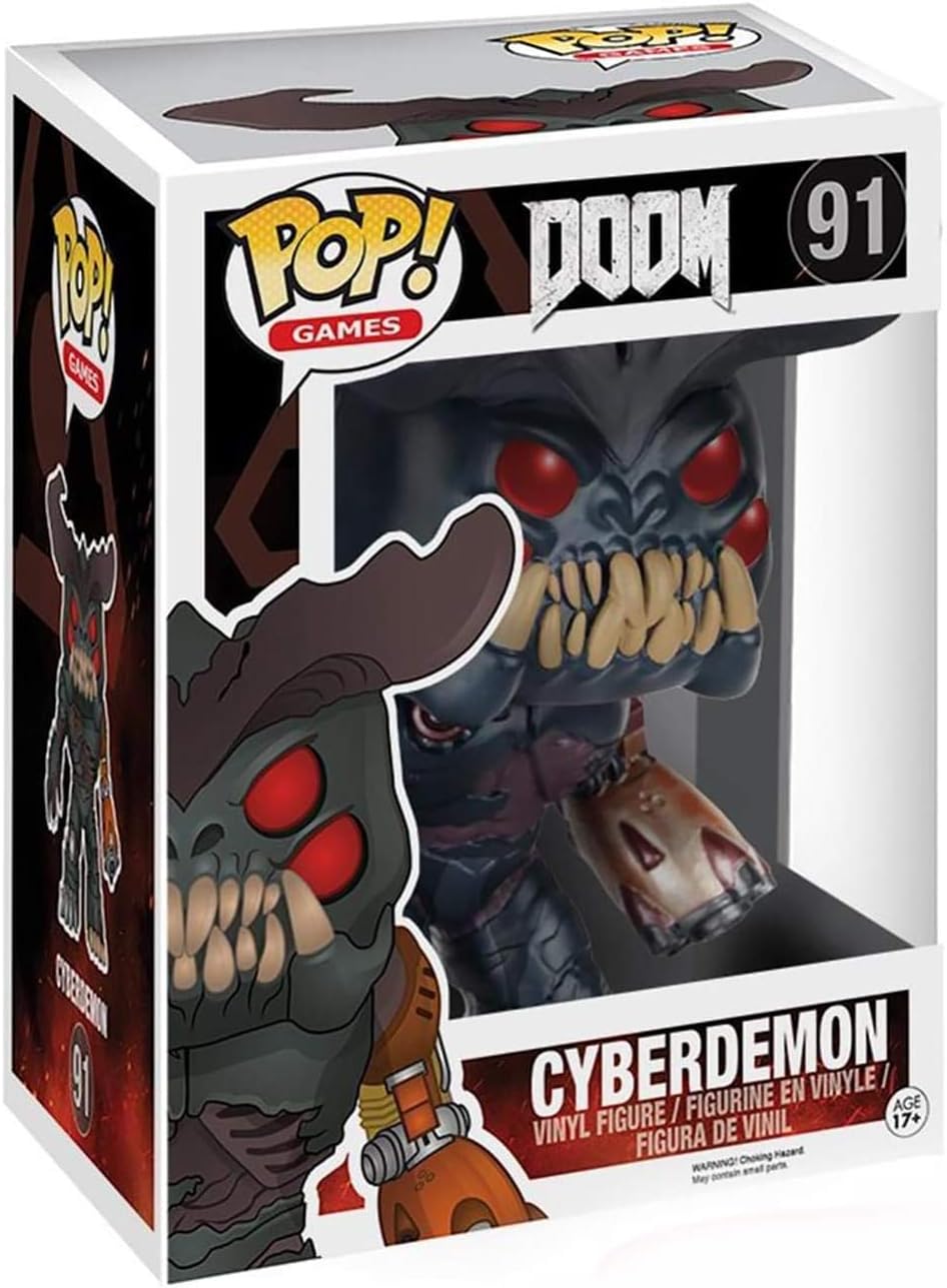 Doom 7940 6 Inch POP! Vinyl Cyberdemon Figure