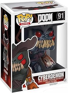Funko POP Games: Doom - Cyberdemon Action Figure, 6"
