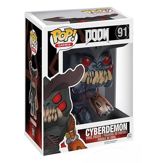 En Oferta Funko Pop Games: Doom - Cyberdemon Action Figure, 6&Quot;