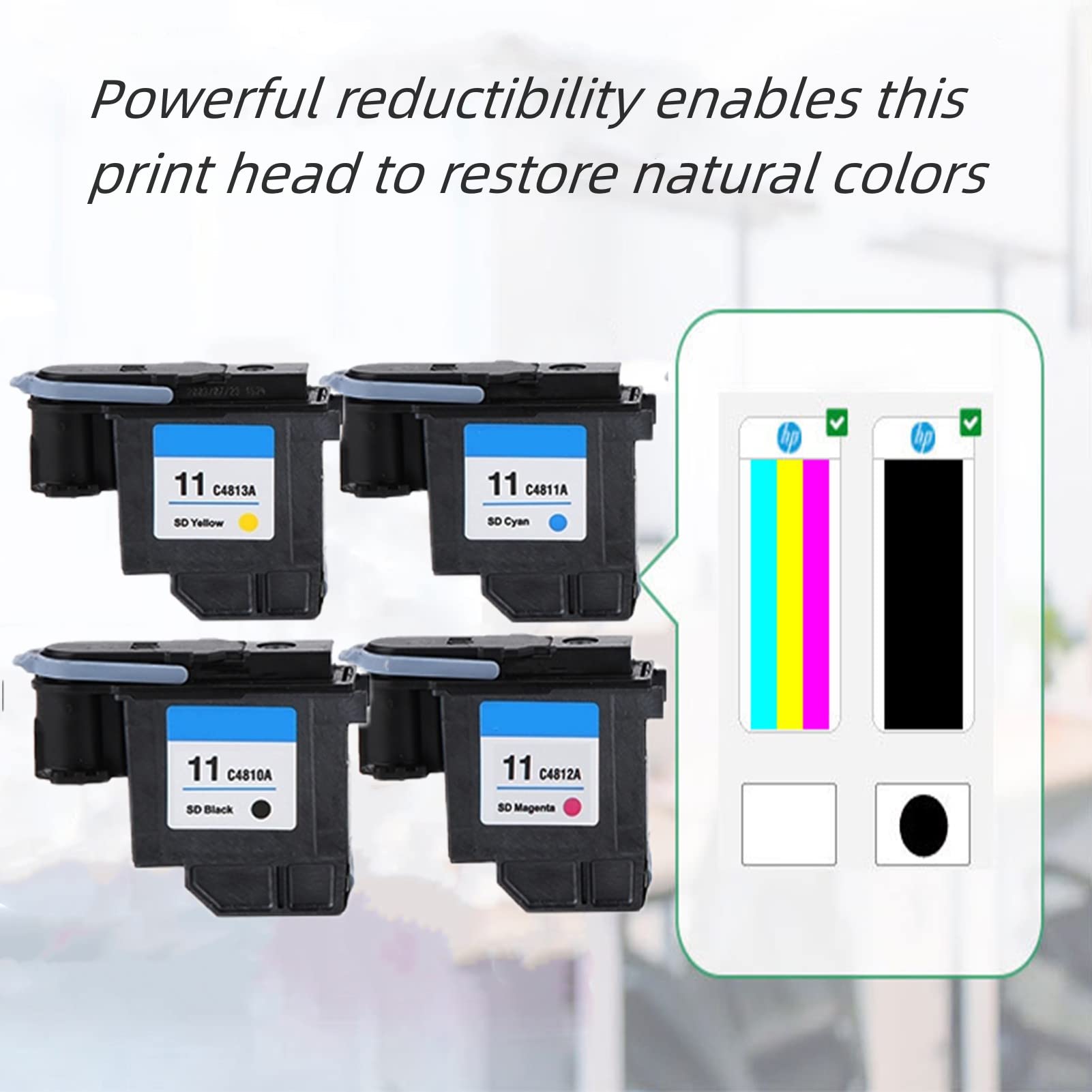 Testina Di Stampa Colors C4811A Per HP Serie 500/510/800 - Testina Senza Inceppamento, Alta Qualità - Foto 12