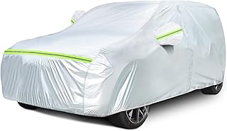 Car Cover Fit for SUVs 193"-208" Car Cover Waterproof All Weather Hail Car Cover Dupont Oxford Car Covers for Automobiles ...