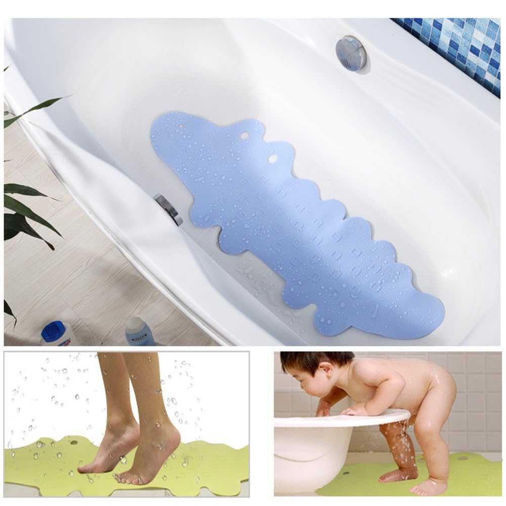 Fiudx Alfombrilla de Baño de Tpe con Ventosa Fuerte, Antideslizante