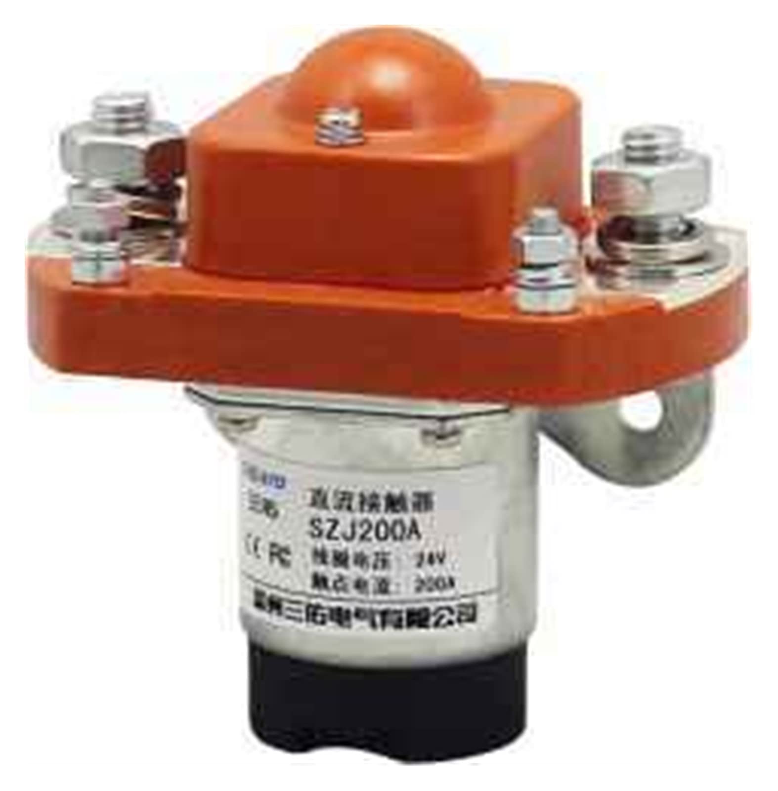 Contactor 200A Bobina Doble CC contactor eléctrico Industrial Relé (Color : Coil Voltage 36v)