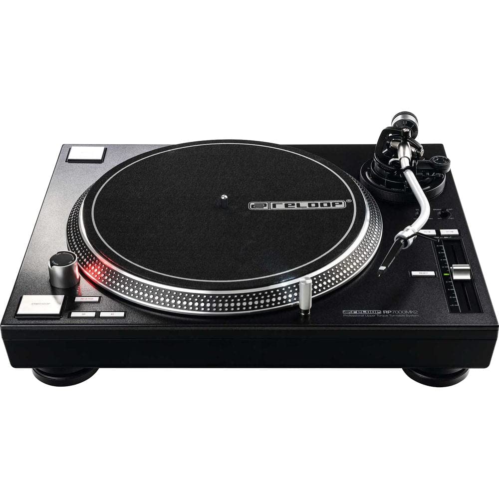 Amazon | (2) Reloop RP-7000 MK2 (ブラック) ターンテーブルセット