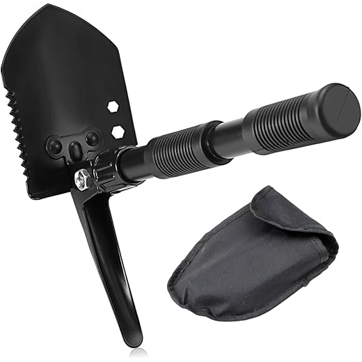 Folding Camping Shovel 3 in 1