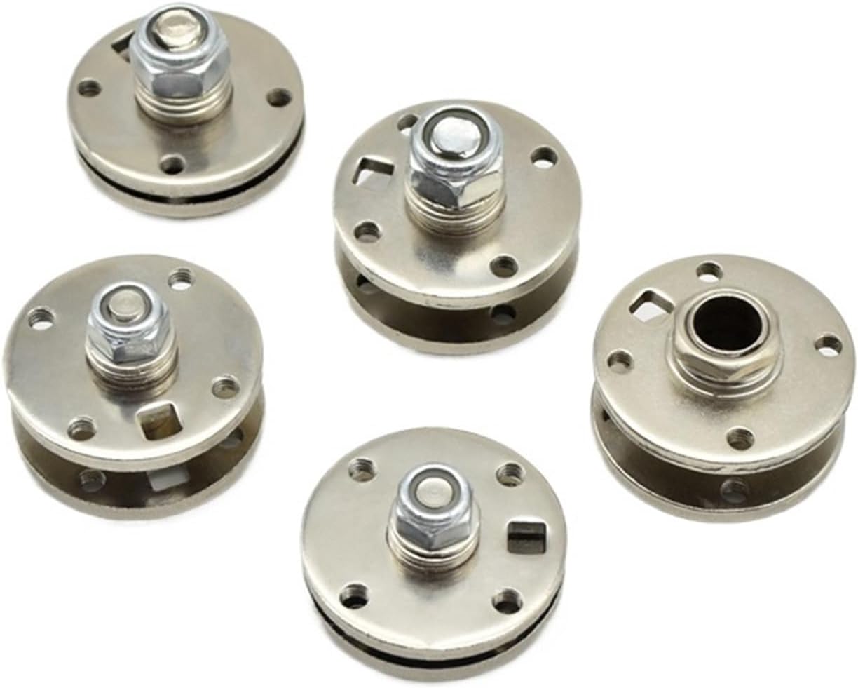 The Disc Rotates 360 Degrees and Stops At Will. The Torque of The Adjustable Circular Hinge is Adjustable 1Pcs(XK543-M6-2-2NM)