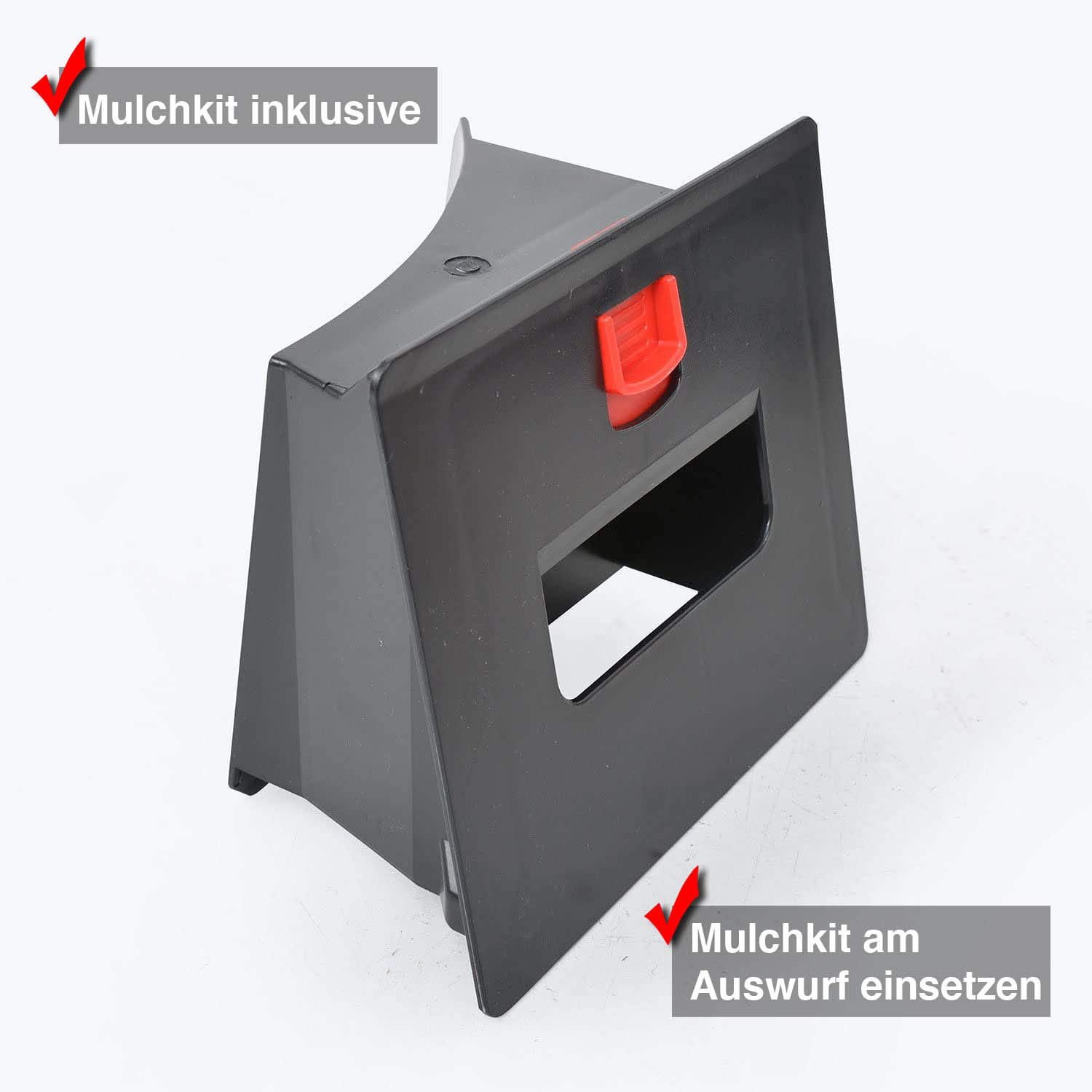 HECHT Elektro Rasenmäher 1845 mit Mulchfunktion - 46 cm Schnittbreite - 1800 W starker Motor - 60L Fangkorb - Robustes Stahlgehäuse - leichte Bedienung zum Rasenmähen und Mulchen in 7 Schnitthöhen