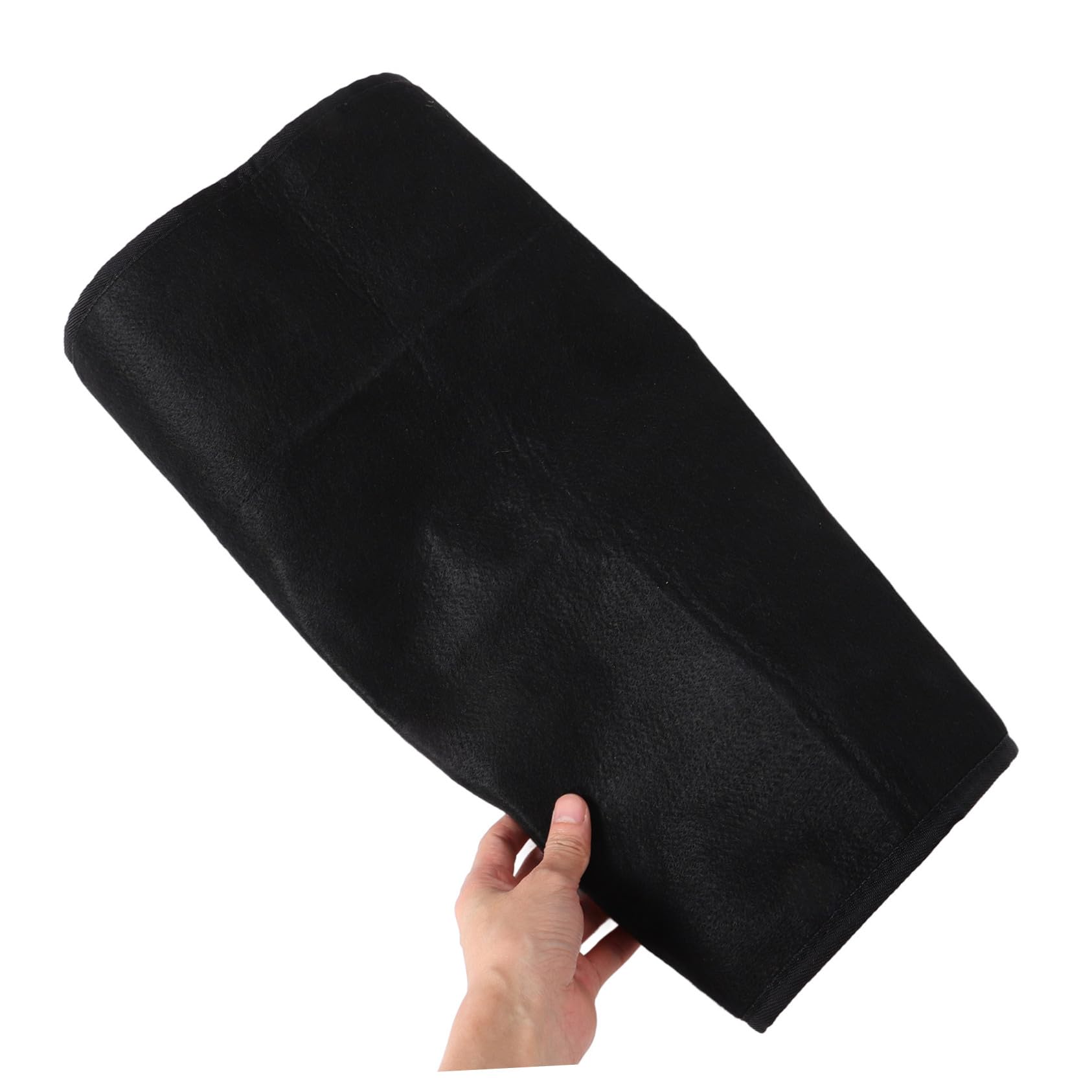 OUNONA Tappeto Ignifugo per Fireplace Semicircolare in Poliestere e PVC, Resistente alle Alte Temperature e Protettivo per Pavimenti, per Camping e Cucina