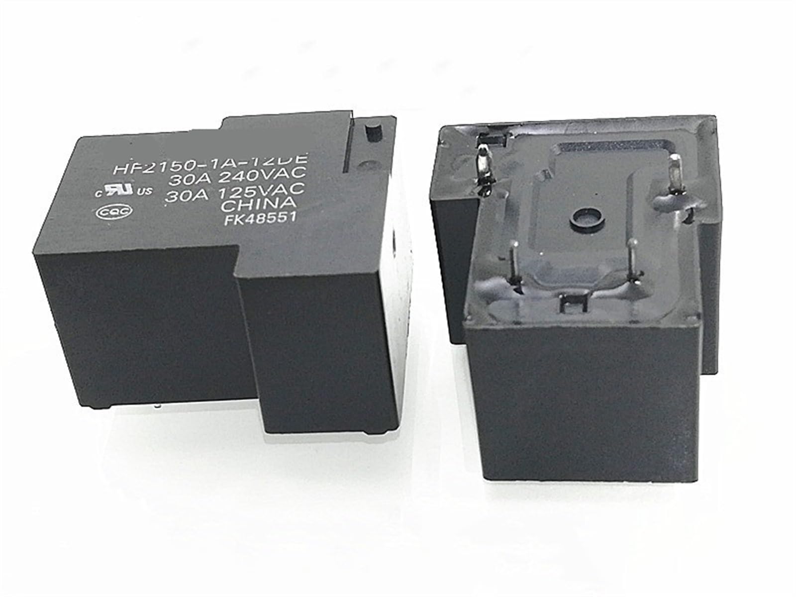 Relé electromecánico HF2150-1A-12DE de 12VDC para sustitución de componentes dañados 2