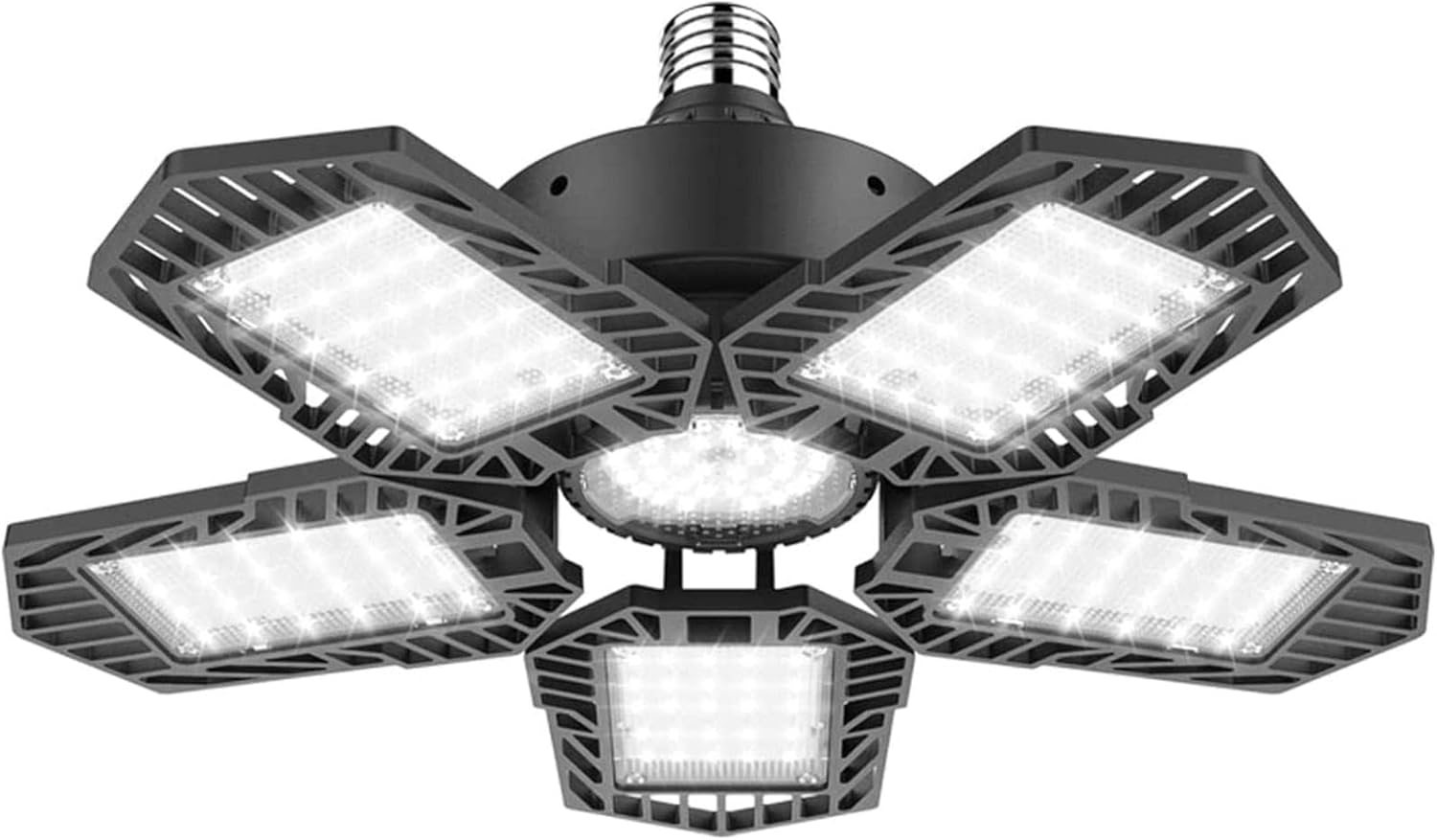 Houssem LED Garage Lights, 1 Pack 8000LM Ultra Bright 80W LED Garage