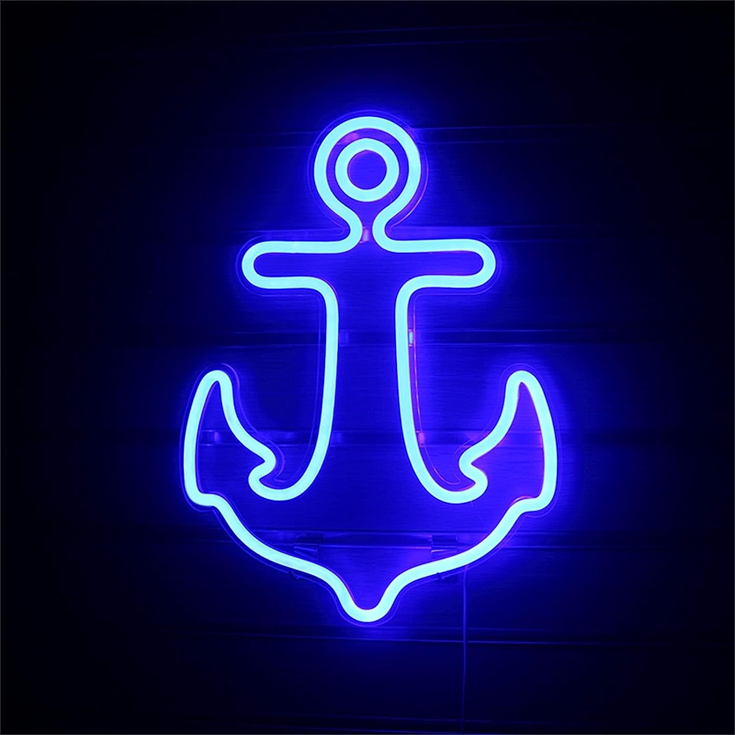 MaiBuL letreros de luz de neón arcoíris Letrero de iluminación LED Personalizable con decoración de velero de Vacaciones Alimentado por USB, 41x31cm para Hotel Pub Cafe