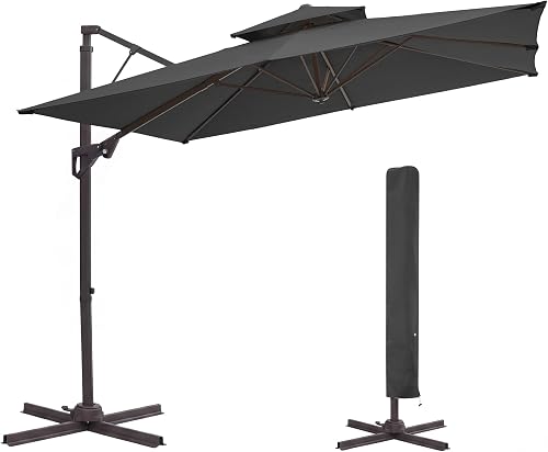 best cantilever patio umbrella in San Antonio, TX