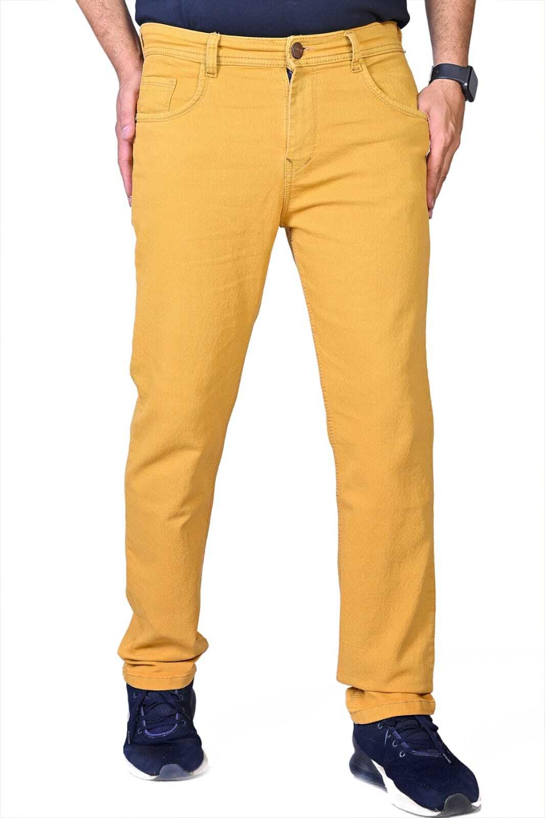 Men's Regular Jeans_BZ_S_KHKI_-picture-33