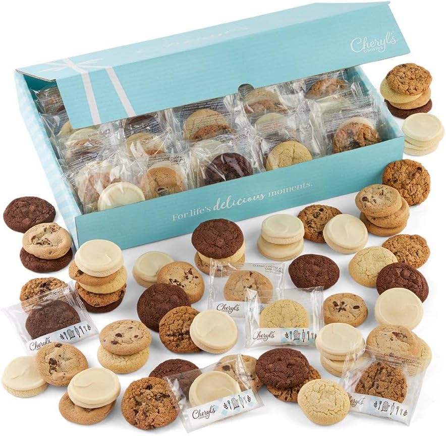 Cheryl's Cookies® Bow Gift Box w/ 12 ButtercreamFrosted