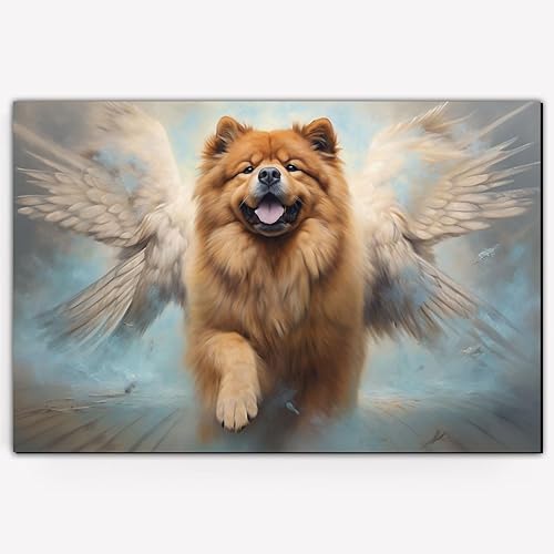 Miniatura 3 de Thuan Chow Chow - Lienzo de memoria para perro, hecho en Estados Unidos, retrato de mascotas, impresión conmemorativa de pérdida de mascotas,