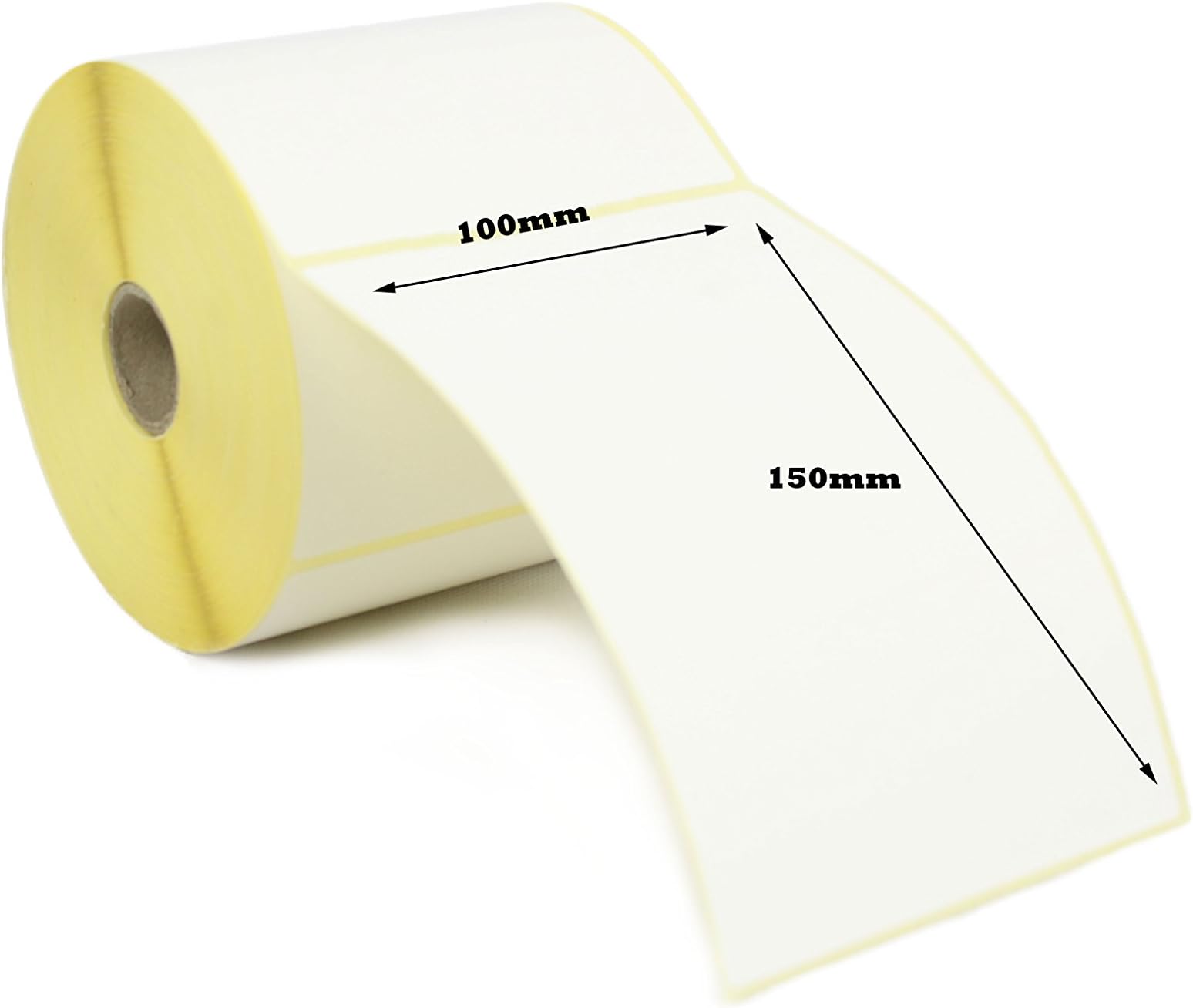 Label Metrics100mm x 150mm White Direct Thermal Labels (100x150) 5,000