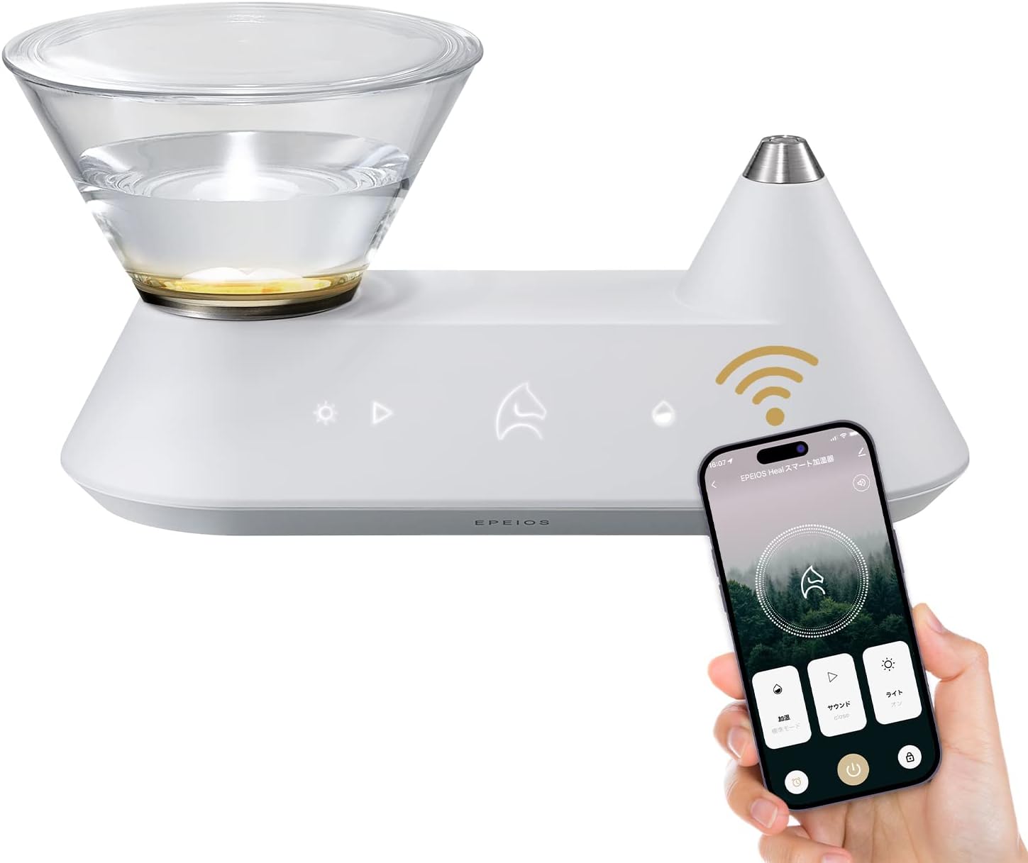 加湿器 ダイニチ DAINICHI HD-KSRX720(T) HD SERIES：特長 | 加湿器