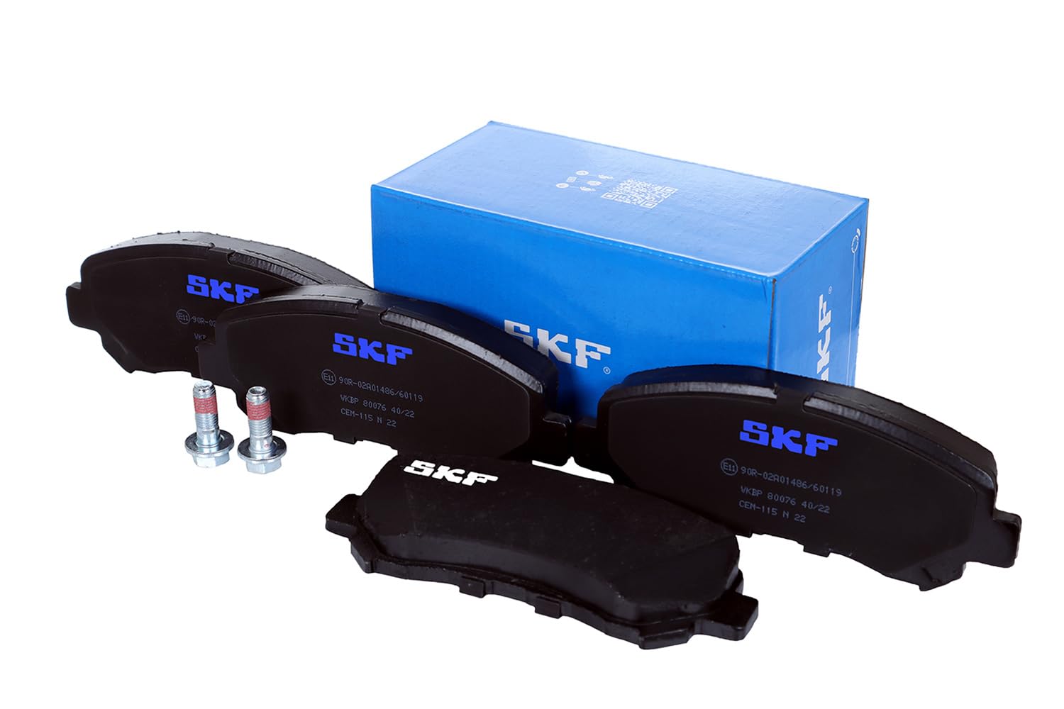 Skf Vkbp 80076 Kit Pastiglie Freno, Freno A Disco-image