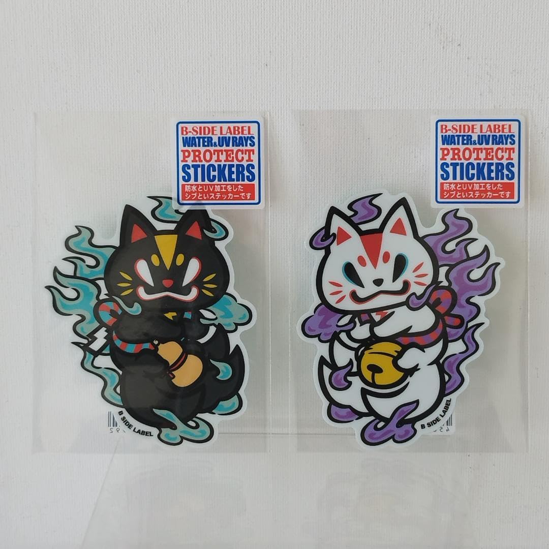 Amazon.co.jp: ビーサイドレーベル B-Side Label ステッカー おいなり