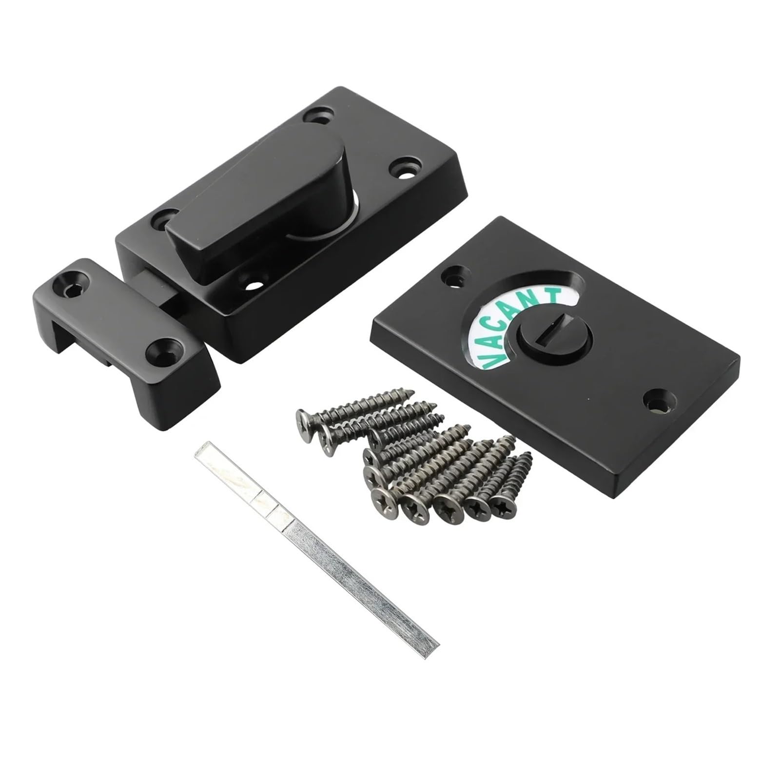 Toilet Indicator Bolt Vacant Engaged Bathroom Privacy WC Door Lock Shower Cubicles Hardware for Public
