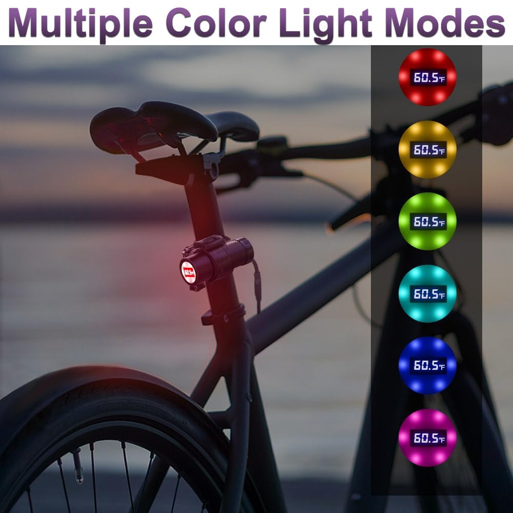 VSYSTO Fahrrad Kamera 2K Ultra High Resolution 170° Weitwinkel WDR Helm Dashcam Wasserdicht Motorrad Aktionskamera G-Sensor