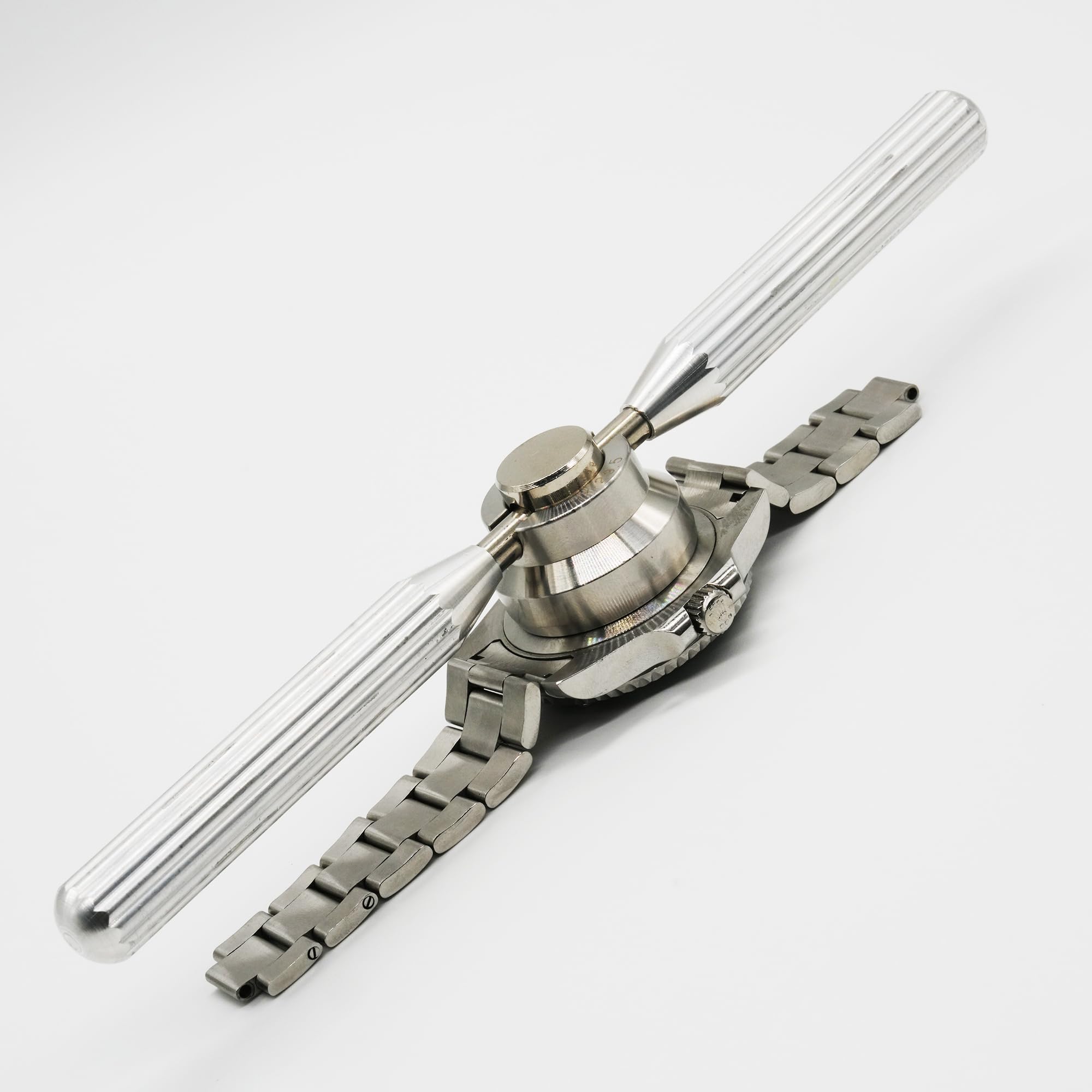 Uhrenrückenöffner, Werkzeugset, Edelstahl 5537, Gehäuserücken-Entferner für Rolex/Tudor, 29,5 mm/36,5 mm